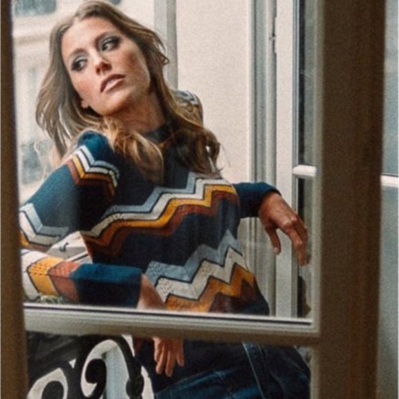 Stoned Immaculate Ziggy Sweater in Midnight - Picture 4 of 9